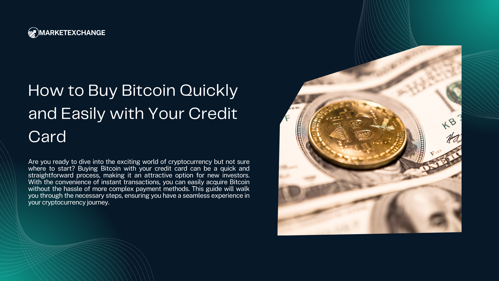 How to Buy Bitcoin Quickly and Easily with Your Credit Card
