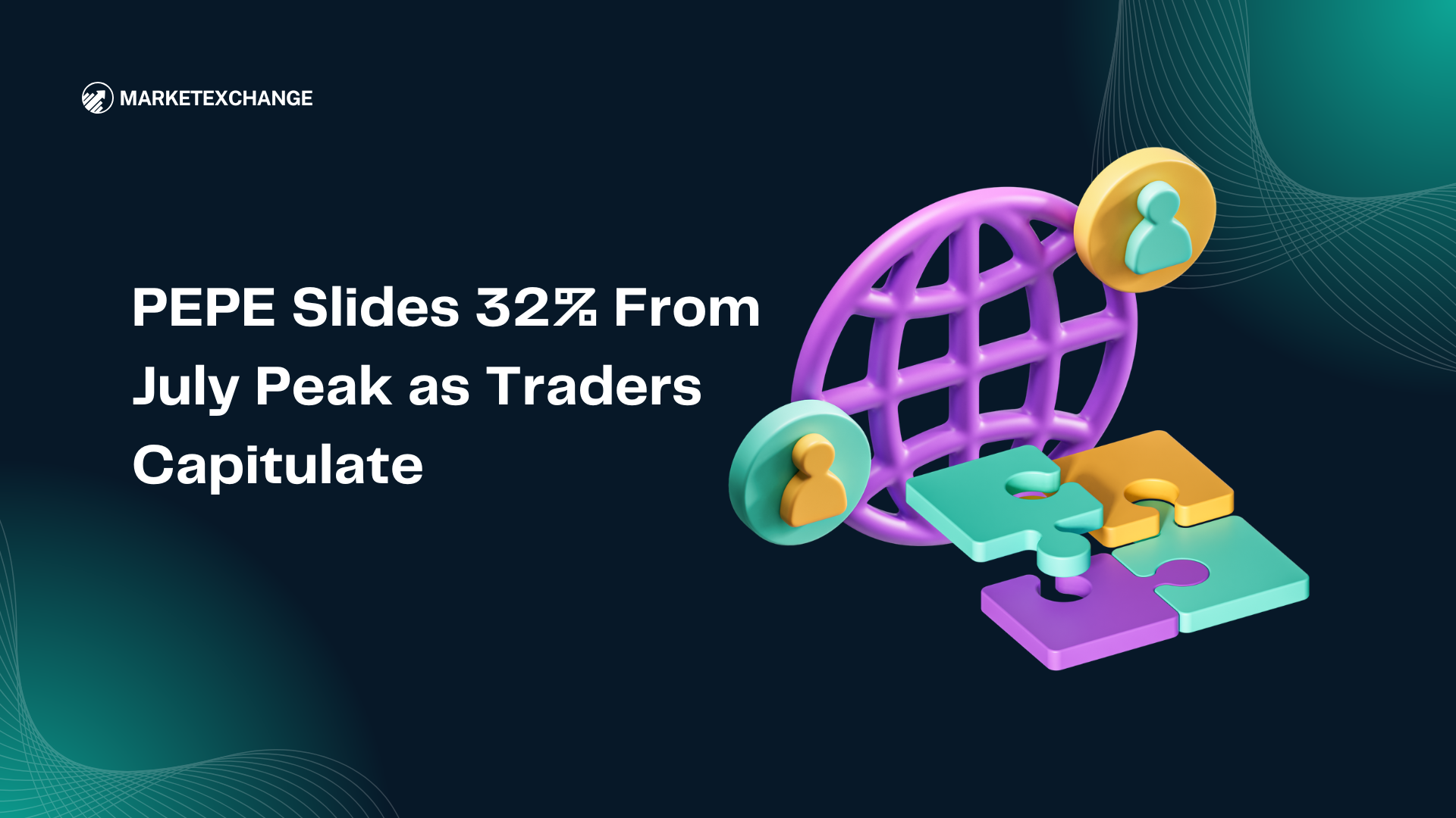 PEPE Slides 32% From July Peak as Traders Capitulate