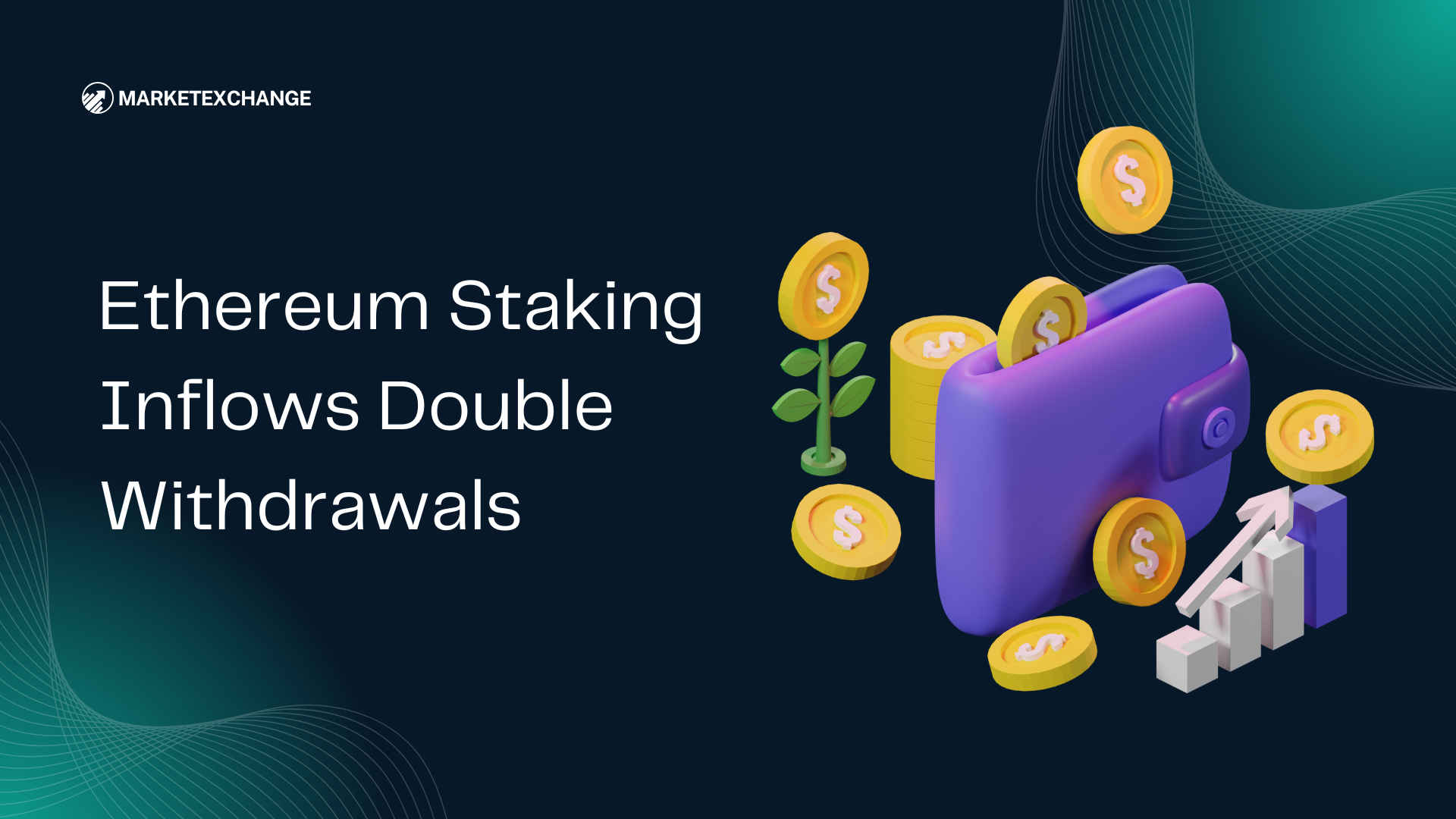 Ethereum Staking Inflows Double Withdrawals