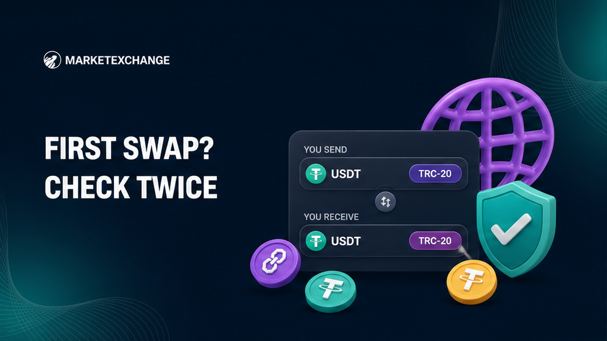 How to Complete Your First Crypto Swap on the Homepage Widget