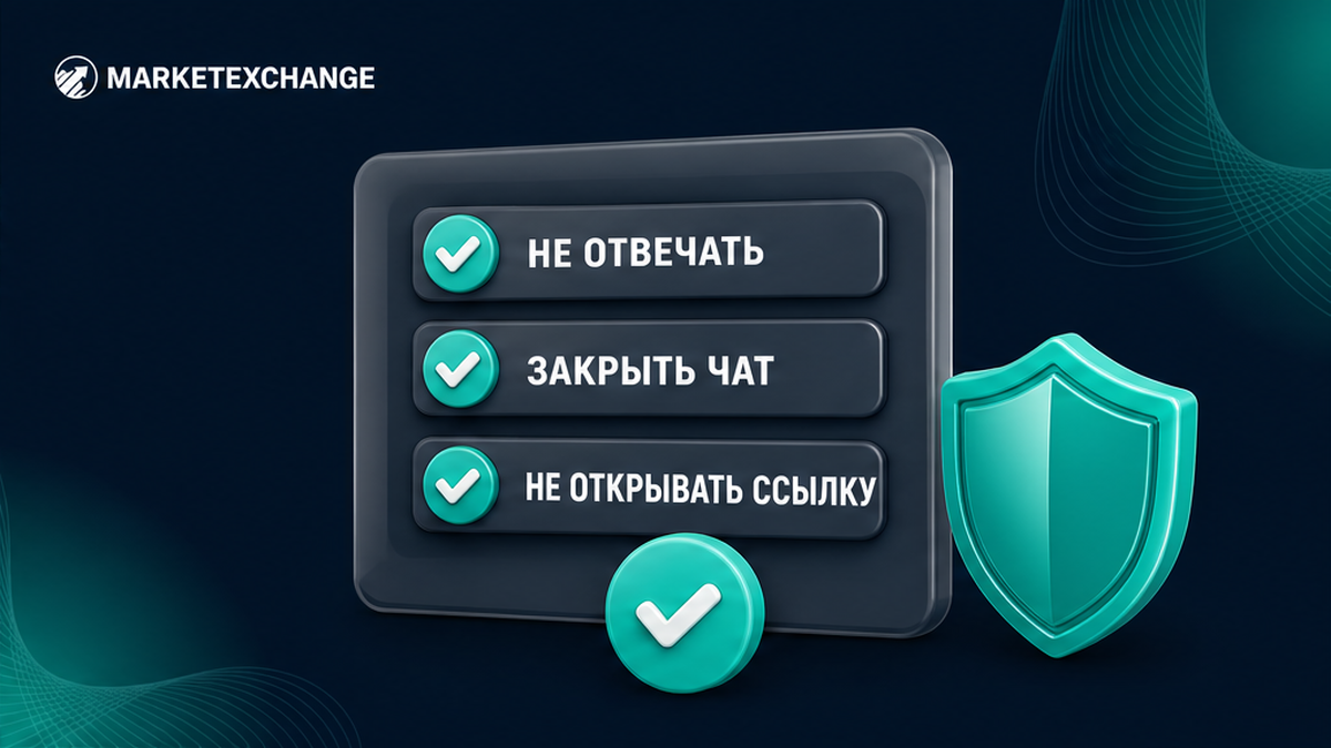 Чеклист: не отвечать, закрыть чат и не открывать ссылку
