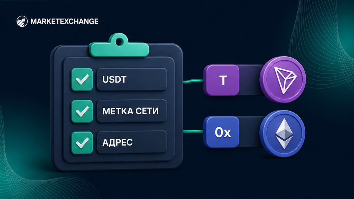 Чеклист проверки USDT, метки сети и формата адреса