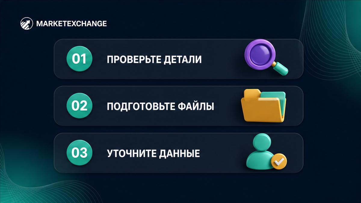 workflow_diagram: Проверьте и подготовьте данные заявки, прежде чем обращаться